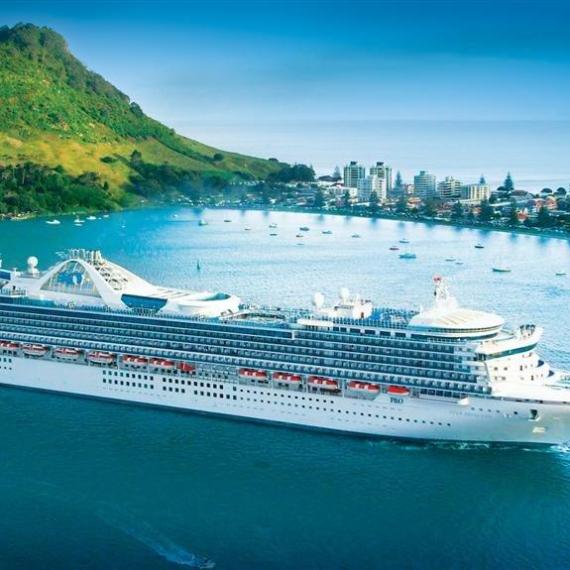 a small boat in a large body of water